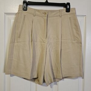 Tommy Bahama Tan Silk Shorts sz 6